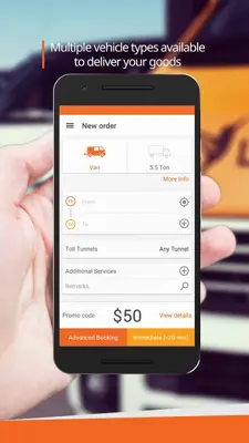 EasyVan by lalaMove android App screenshot 20